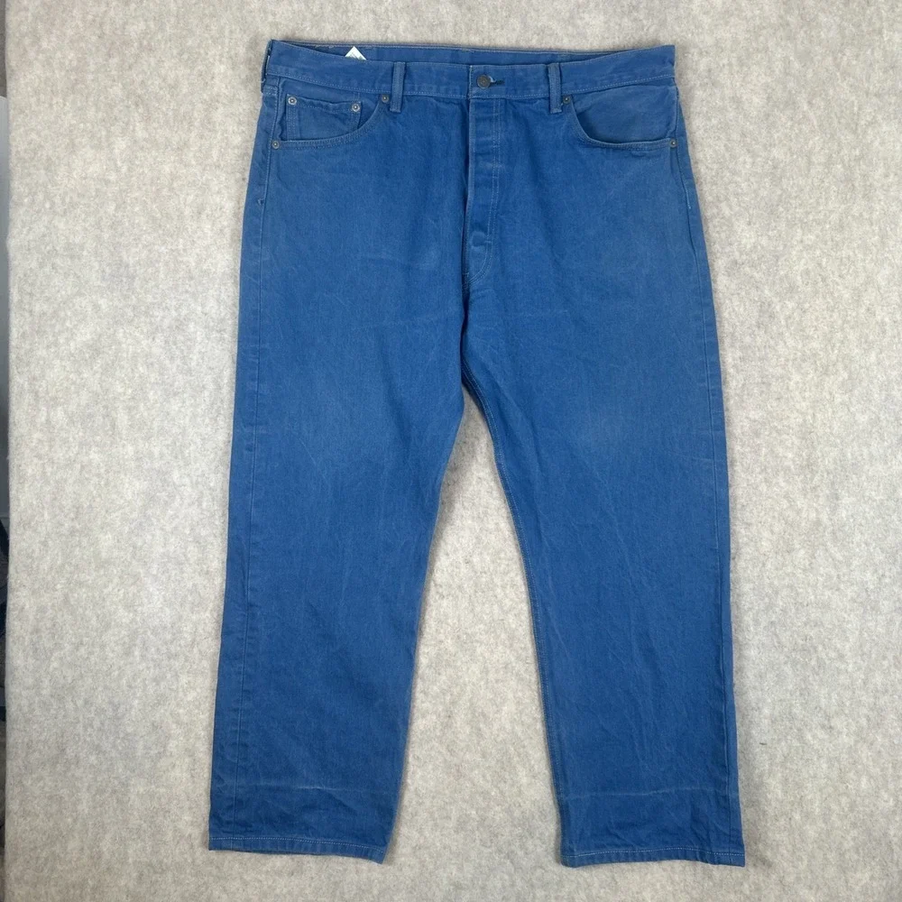 Men's‎ vintage Turquoise Levi's 501 Buton Fly Jeans 42x30